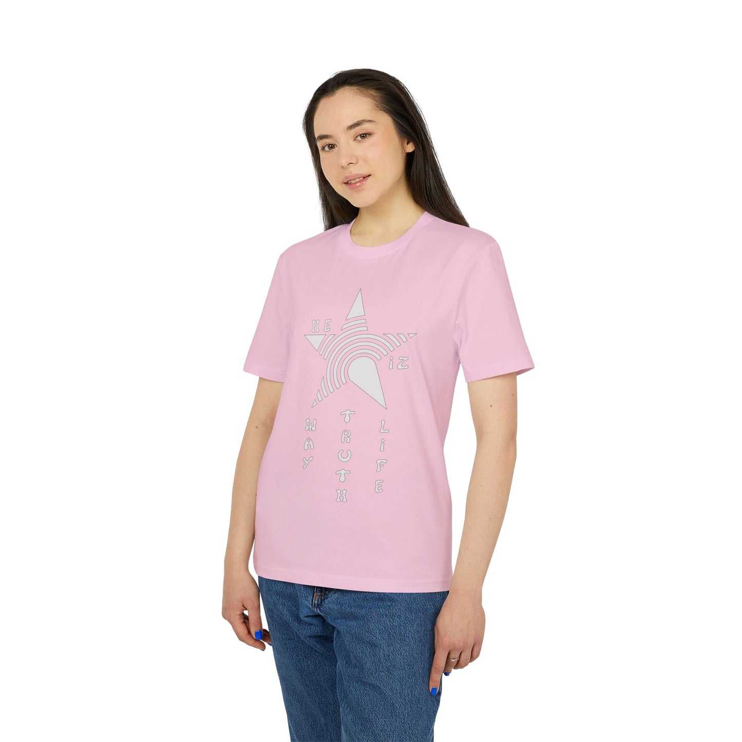 He Iz Who He Says He Iz / Way Truth Life T-Shirt